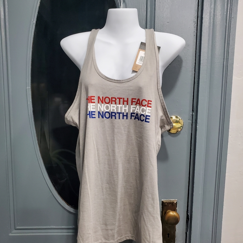 NWT Gray Ladies North Face Tank
